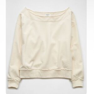 American Eagle Off the Shoulder Sweatshirt